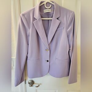 Calvin Klein Voilet/Lavender Blazer, EUC, Sz 12